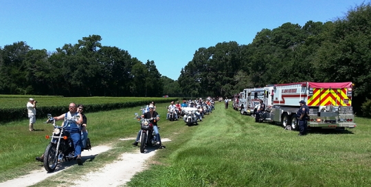 Steel Pony Ride and Car Show at the Charleston Tea Plantation - proceeds benefited the LFST.
